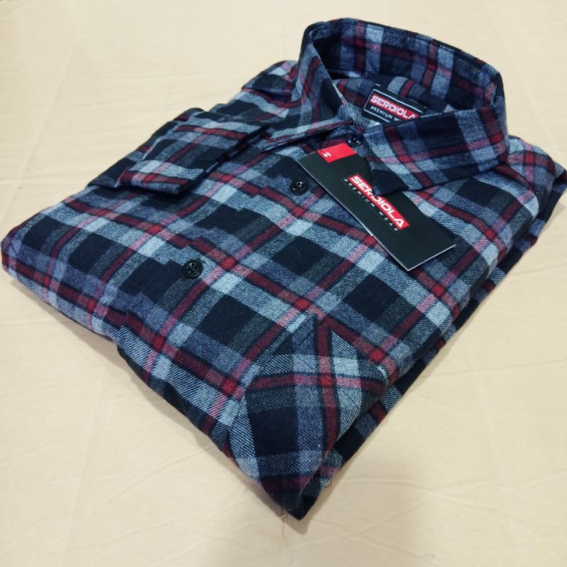 kemeja flanel super jumbo lengan panjang pria/ BIG SIZE PRIA size 5XL-6XL