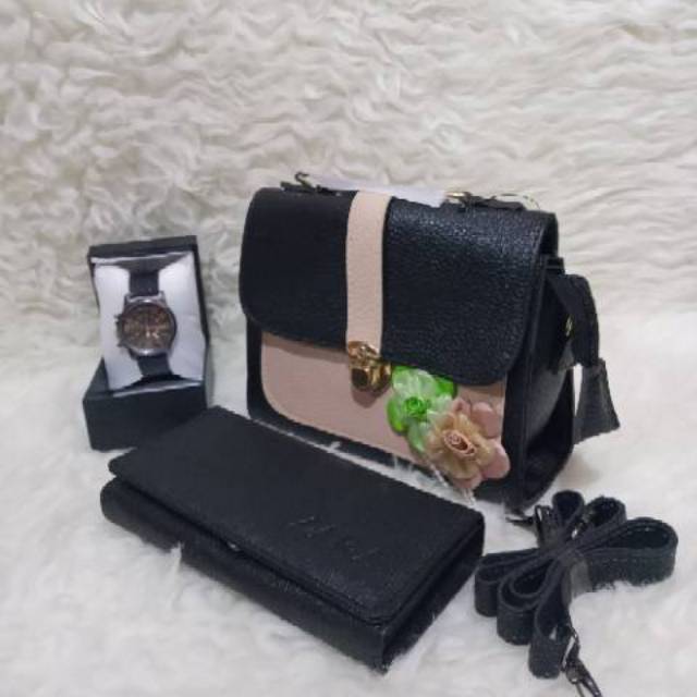 Tas paket 3in1 marina bisa cod/gosend dan grabsend