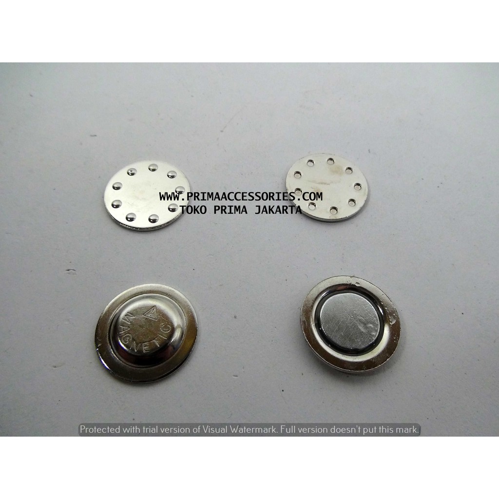 

Magnet Nama Dada Bulat 20MM NKL