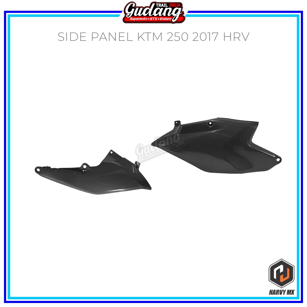 Side Panel Cover Body Belakang HRV KTM 250 2017 Hitam Orange Putih