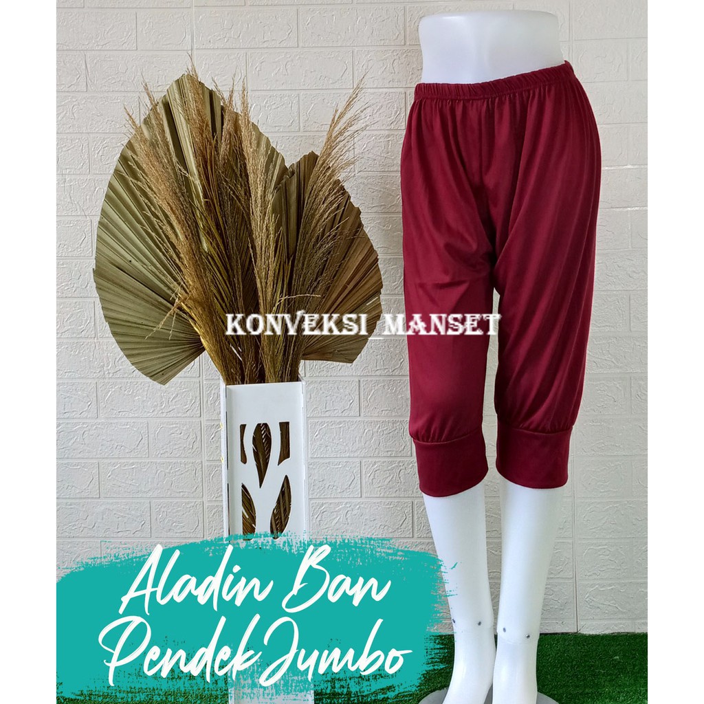 CELANA ALADIN BAN PENDEK UKURAN JUMBO / BISA COD / HARGA PROMO / BAYAR DI TEMPAT/DOSKON/PROMO