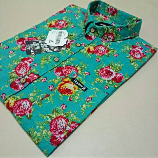 Kemeja pantai Hurley import