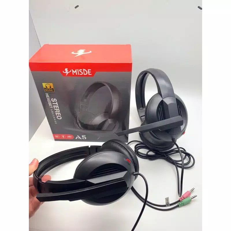 BEST PRODUK A5 GAMING HEADSET FOR GAMERS SUARA JELAS & JERNIH EARPHONE GAMING