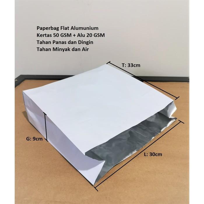 

Goodiebag Kantong Paperbag Aluminium L 30X39X33Cm