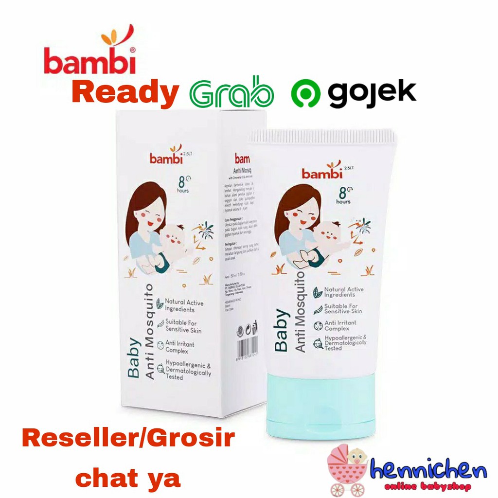 Bambi Baby Lotion Anti Nyamuk 50mL