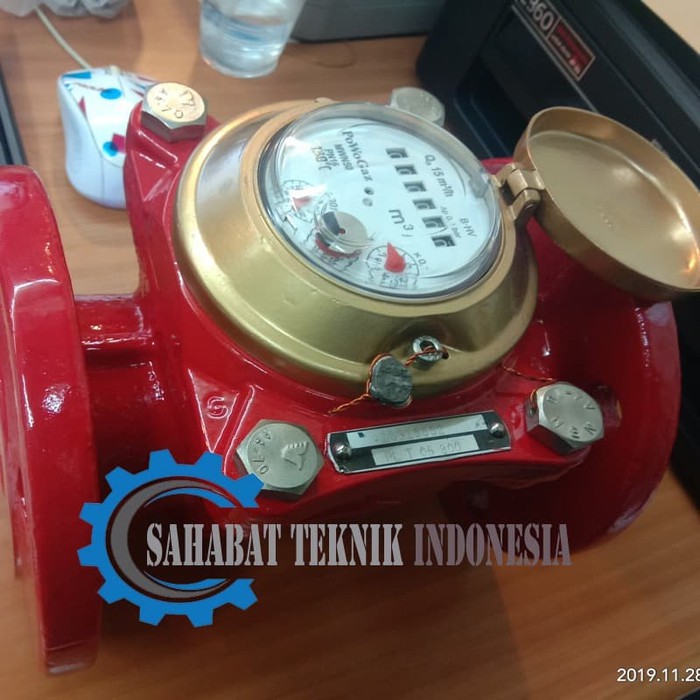 Jual Hot Water Meter POWOGAZ Up To 130 °C Size 2 inch