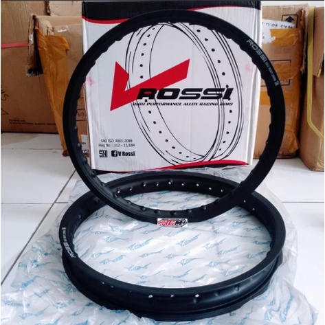 VELG VELK VELEG PELEG RING RIM 17 - 140 160 185 215 250 300 17X140 17X160 17X185 17X215 17X250 17X300 WARNA HITAM BLACK ORI ORIGINAL VROSSI ROSSI ASLI