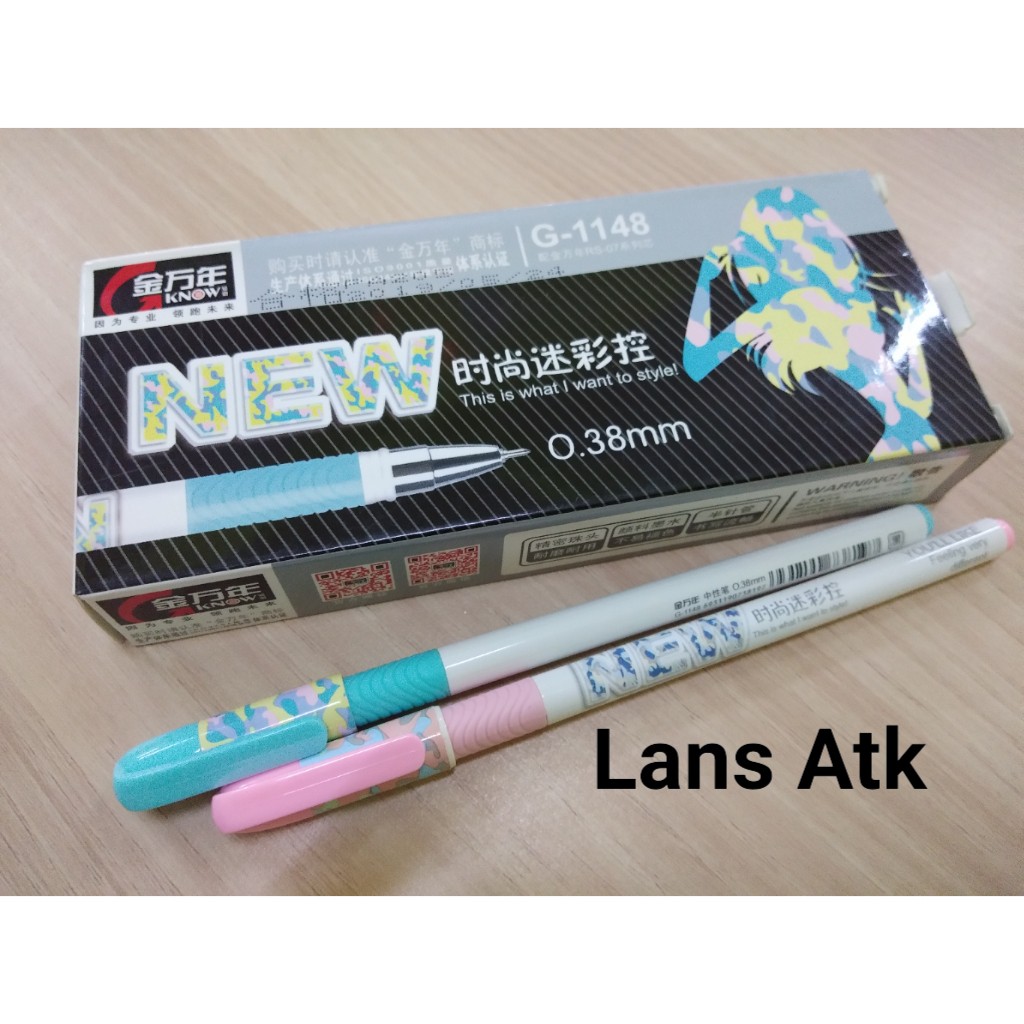 

Pulpen / Ballpoint / Pen G-1148 0.38mm 1Pak (satuan) pulpen