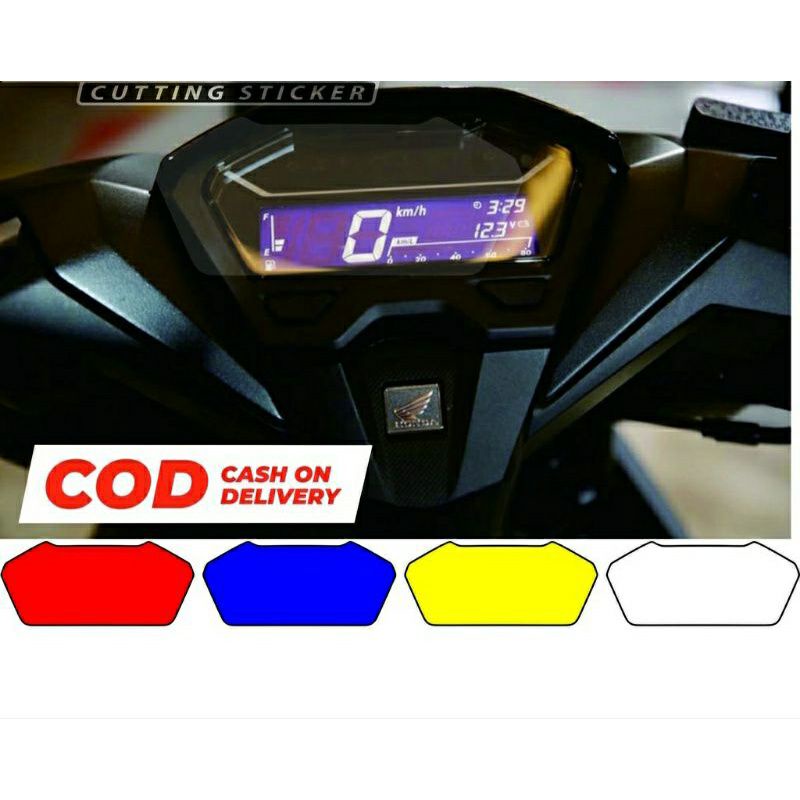 stiker Anti Gores Spidometer Vario 125,150 dan 160,stiker pelindung spidometer motor