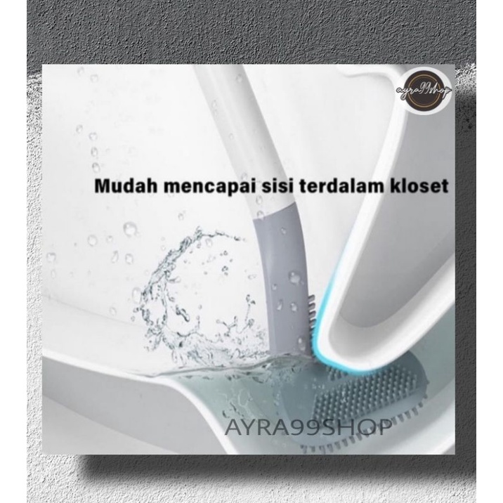 Sikat Kloset Toilet Pembersih Brush Gosok Golf