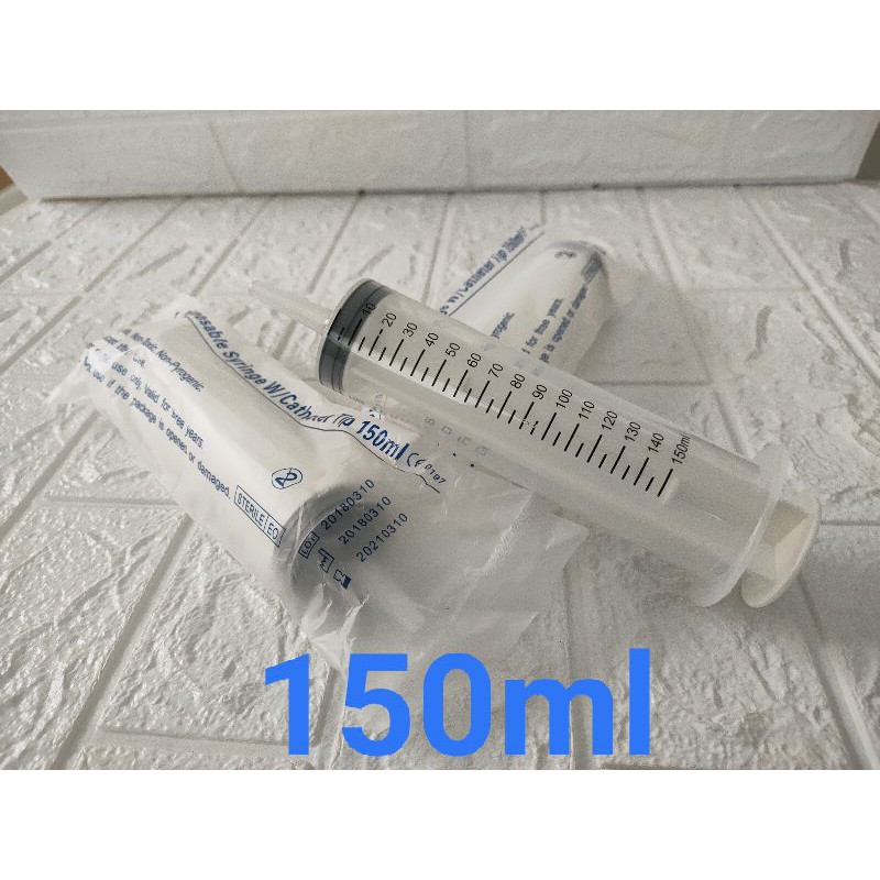 Suntikan Besar 150ml Large cylinder 150 ml syringe