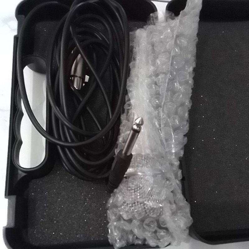 microphone Sony SN 909 mic kabel dynamic with box/koper penyimpanan