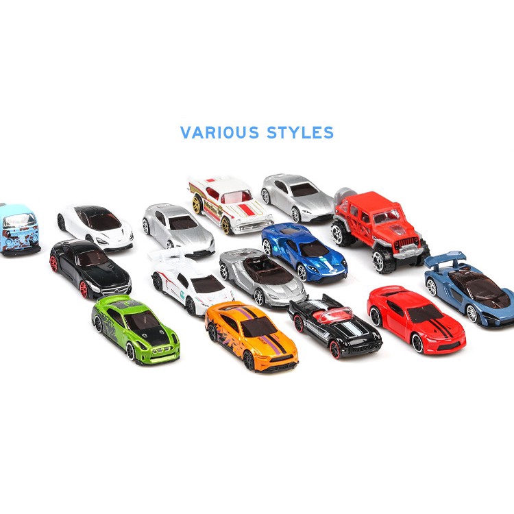 1:64skala Diecast Model Cars 5pcs.Set Mobil Sport Panas Kecepatan Roda Racer MACH Die Cast Alloy Mainan Koleksi Ornamen