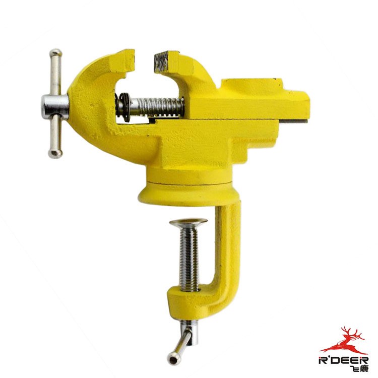 R'DEER RH-005 Mini Vice / catok jepit meja bisa di putar