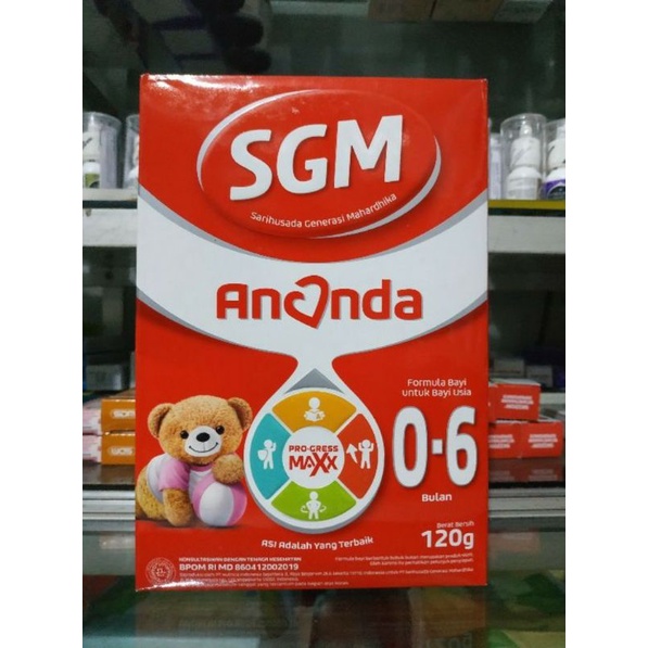 SGM ANANDA 1 120gr 0 sd 6 bulan