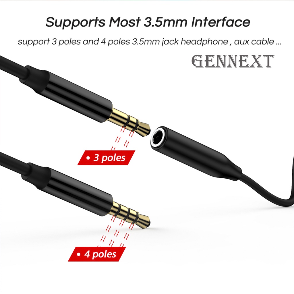 FA 3.5 to Type C Cable Adapter converter gennext Headphone Audio Jack 3.5mm audio aux earphone Splitter