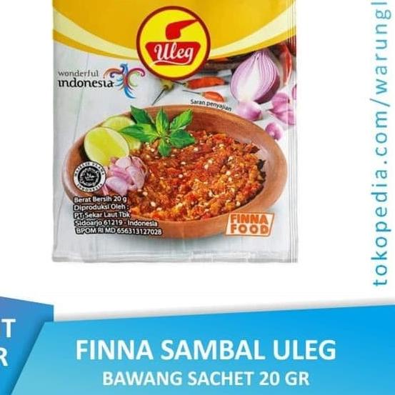 

✥ [PACK] Finna Sambal Uleg Bawang Sachet (10 x 20gr) ™