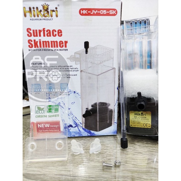 Promo murah pompa aquarium skimmer HIKARI SURFACE SKIMMER HK JY 05SK