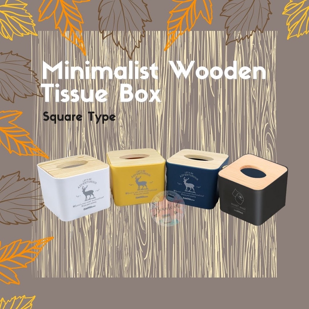 Tempat Kotak Tisu Kayu Minimalis Model Kotak Aesthetic Tissue Box Modern Untuk Kamar Ruangan Kantor Cafe Pembersih Wajah Gift Hadiah Souvenir