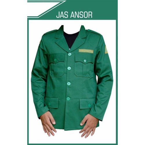 JAS ANSOR SUKARNO lengan panjang bahan navara