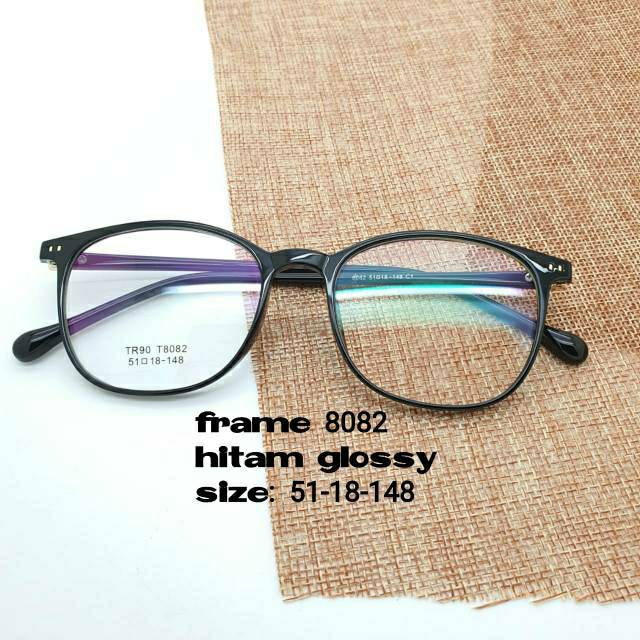 Frame Kacamata Elastis, Kacamata Trendy, Kacamata Minus, Kacamata Fashion Pria &amp; Wanita Anti Radiasi