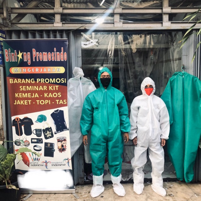 Hazmat suit medis APD