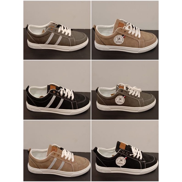 Yongki Komaladi ORIGINAL Men sepatu sneaker tali pria (39-43)