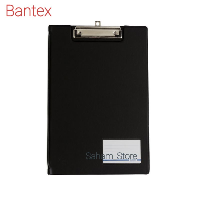 

Bantex Clipboard With Cover Folio Black 4211 10