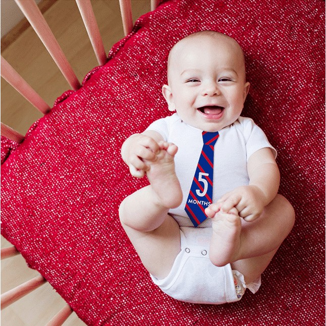 Baby First Year's Tie Milestone Stickers