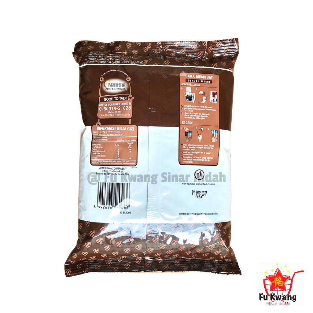 Nestle Alegria Dark Cocoa Cokelat Bubuk 1 kg