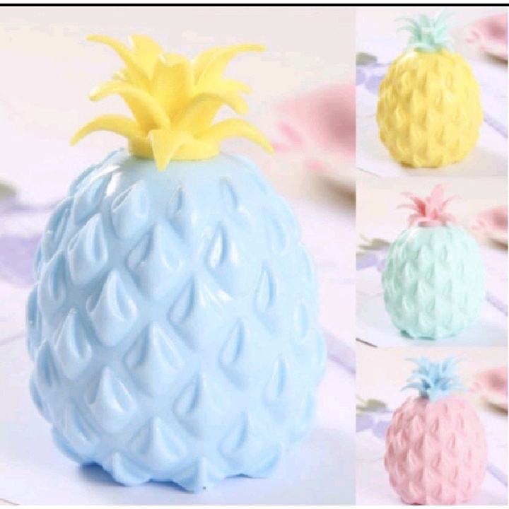 Promo Mainan Anak Squishy Nanas/Fidget Toy Squishy Pineapple