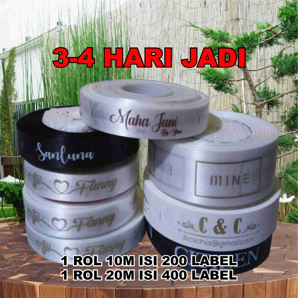 

Label Satin / Label Hijab / Label Baju / Label Custom Bahan Satin Import Halus