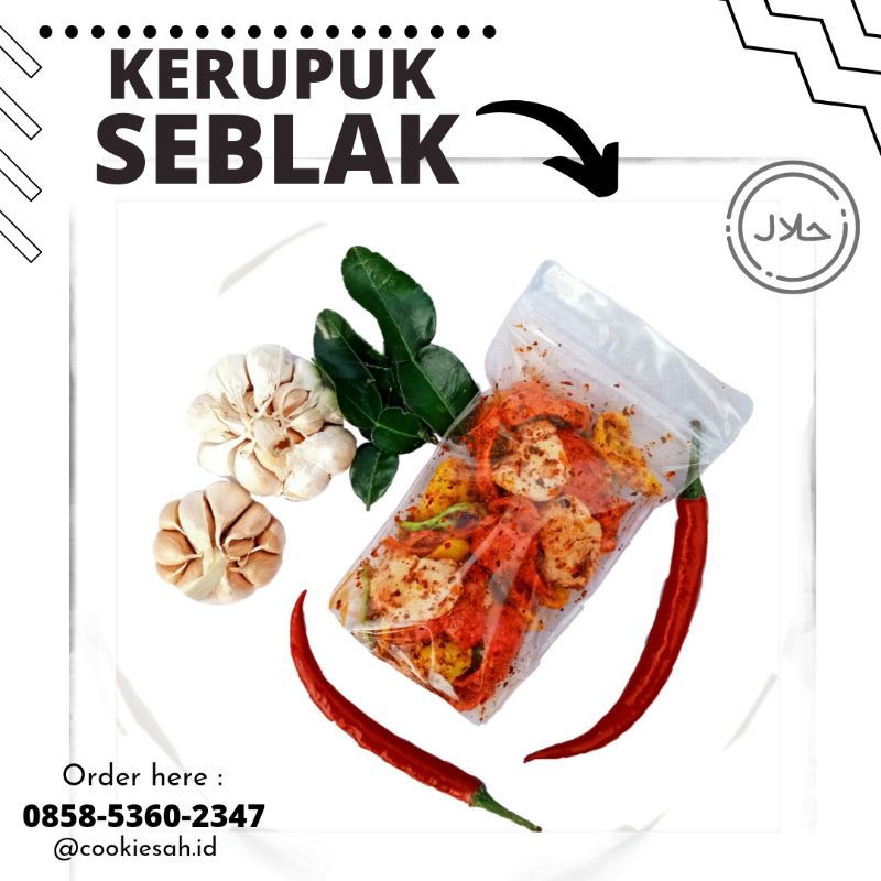 

KERUPUK SEBLAK BANTET TERMURAH