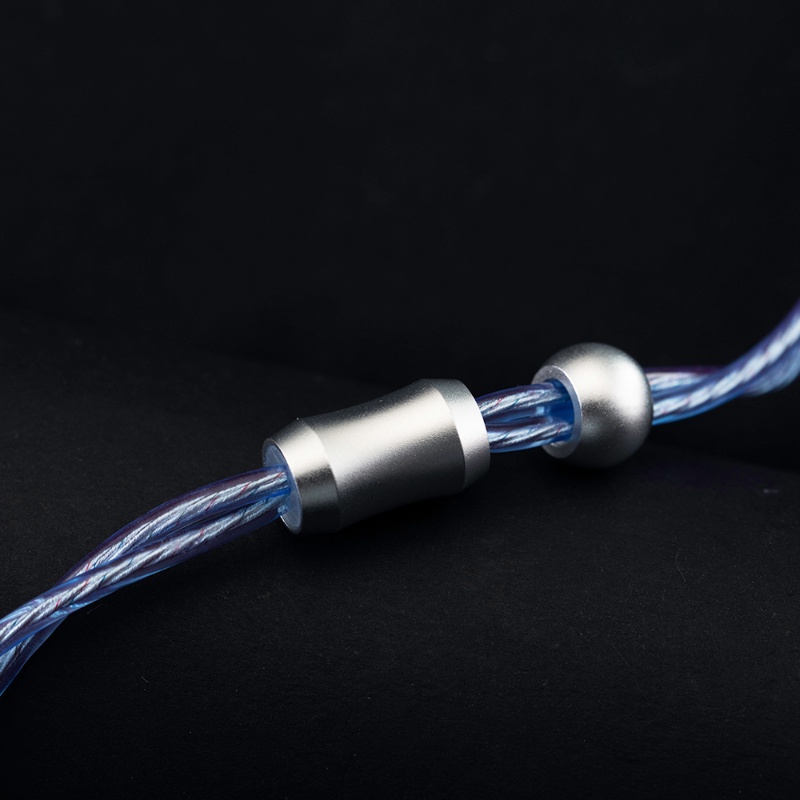 Kinera Modular Mikrofon Gramr Lapis Silver 0.78 2 Pin / MMCX Konektor 3.5mm + 4.4mm