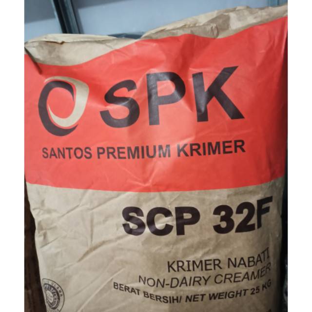 [GOJEK/GRAB] Creamer Santos Krimer Premium Non Dairy SCP32F 1sak 25kg