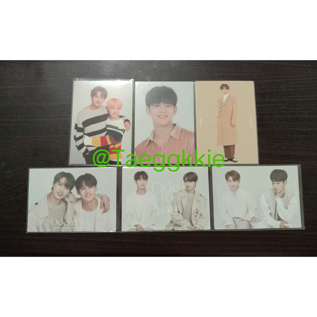 PC & TC Mingyu Ode To You (OTP Jun & OTP Wonwoo Woozi) Dome  Standing