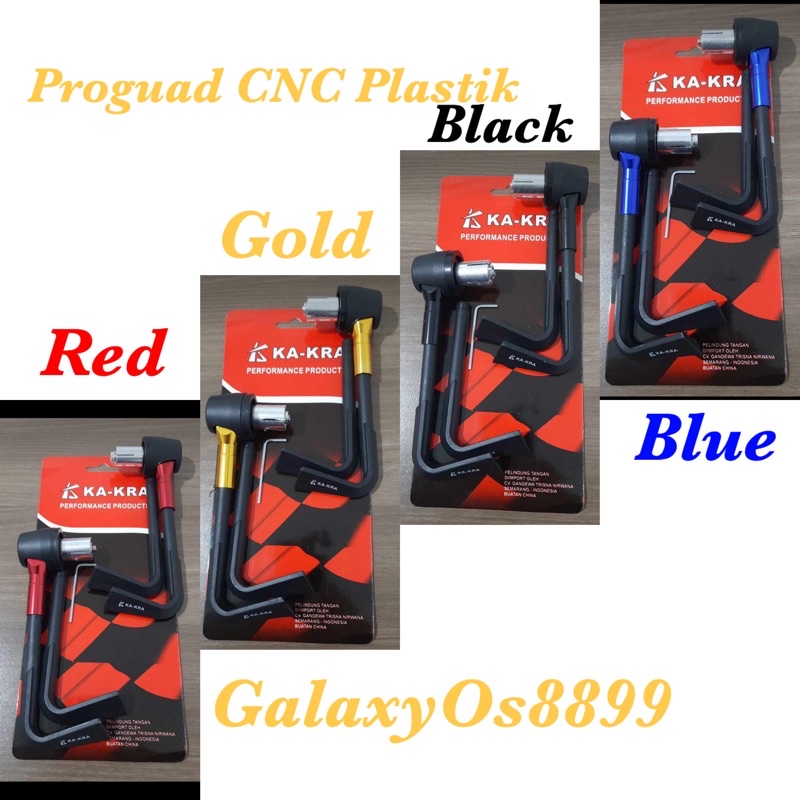 Proguard CNC dan Plastik - Handguard Pelindung Tangan Universal