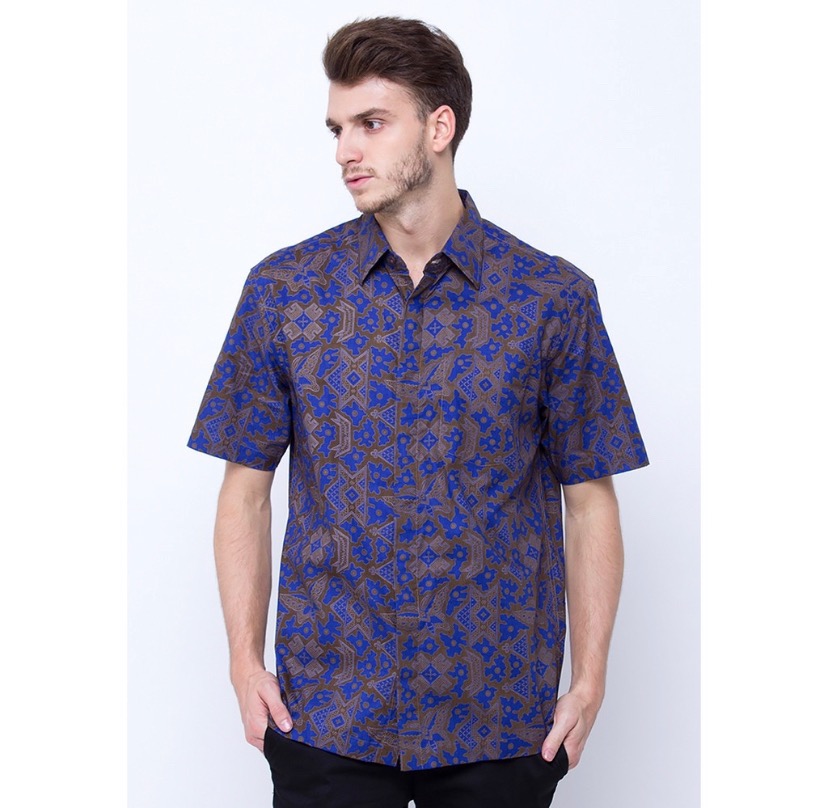 Pradawita Batik Anggun 1b -biru