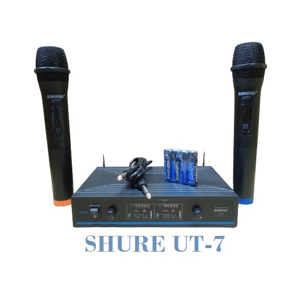 MIC WIRELESS SHURE UT 7 WIRELESS HANDHELD SHURE UT-7 PROFESSIONAL MIC