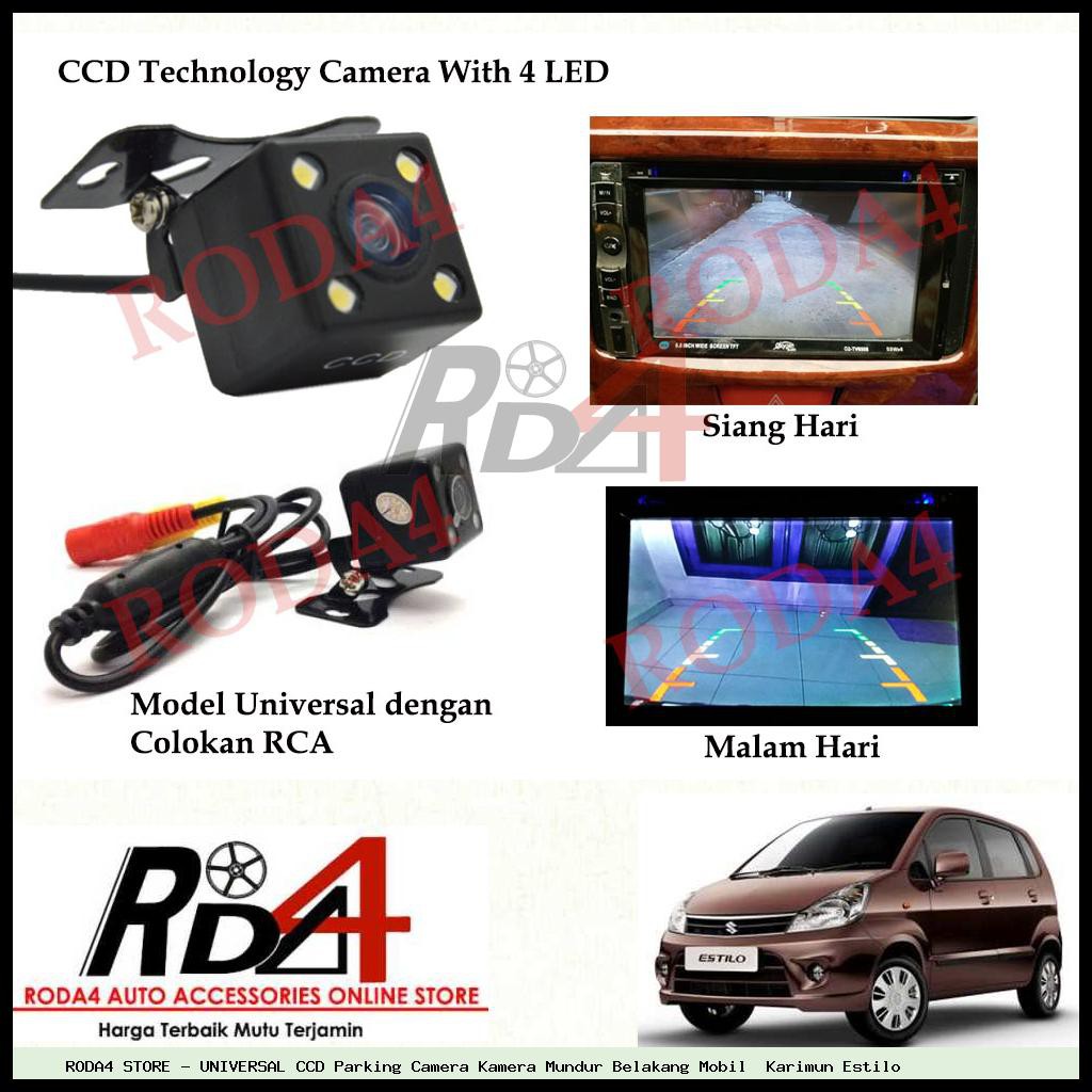 UNIVERSAL CCD Parking Camera Kamera Mundur Belakang Mobil  Karimun Estilo