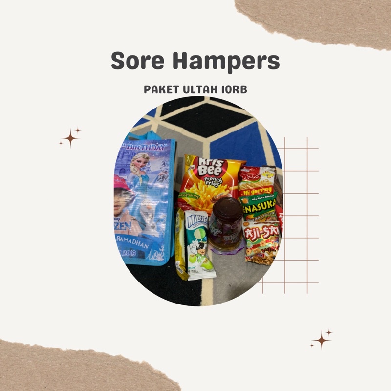 

Sore Hampers - Paket Ultah 10rb