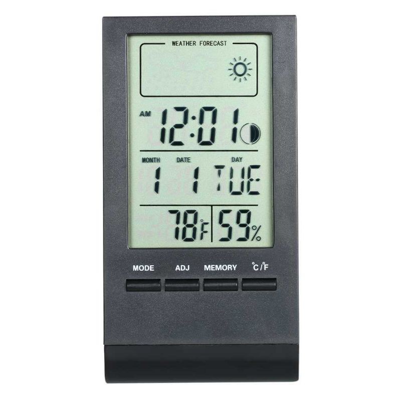 KKMOON Jam Mini Digital Thermometer Hygrometer Weather Station  CX220