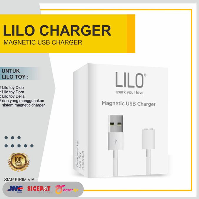Lilo Magnetic USB Charger - Charger Untuk Produk DIDO