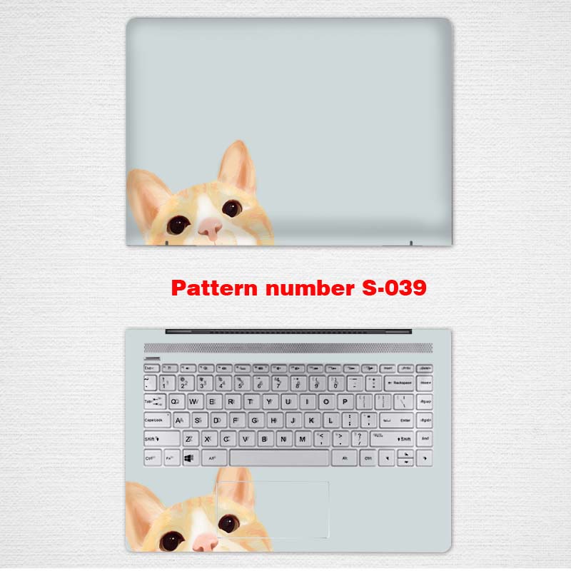 Stiker Skin Laptop Komputer 2 Sisi Bahan Vinyl Untuk 11 / 12 / 13 / 14 / 15 / 17 Inch Universal Folio 9470M 9470M 9480m Cq432