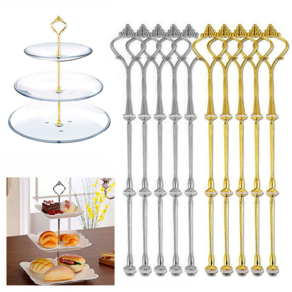 Chookyy Cake Plate Stand Perlengkapan Pesta Wedding Handle Cupcake Stand