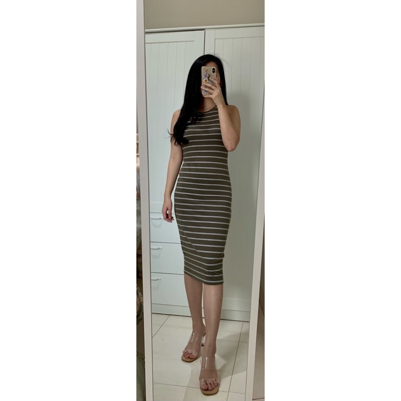 dress bodycon cotton on size xs preloved