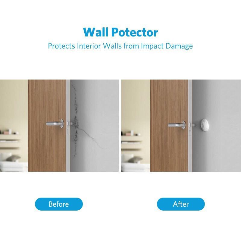 Ugreen Wall Door Stop 2pcs / set White 30365