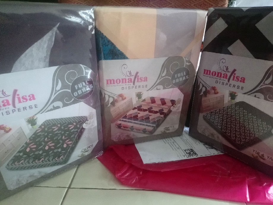 Monalisa Premium Sarung Kasur Uk 100 T 20 - Dewasa