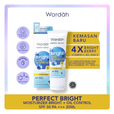 Wardah Perfect Bright Moisturizer 20ml