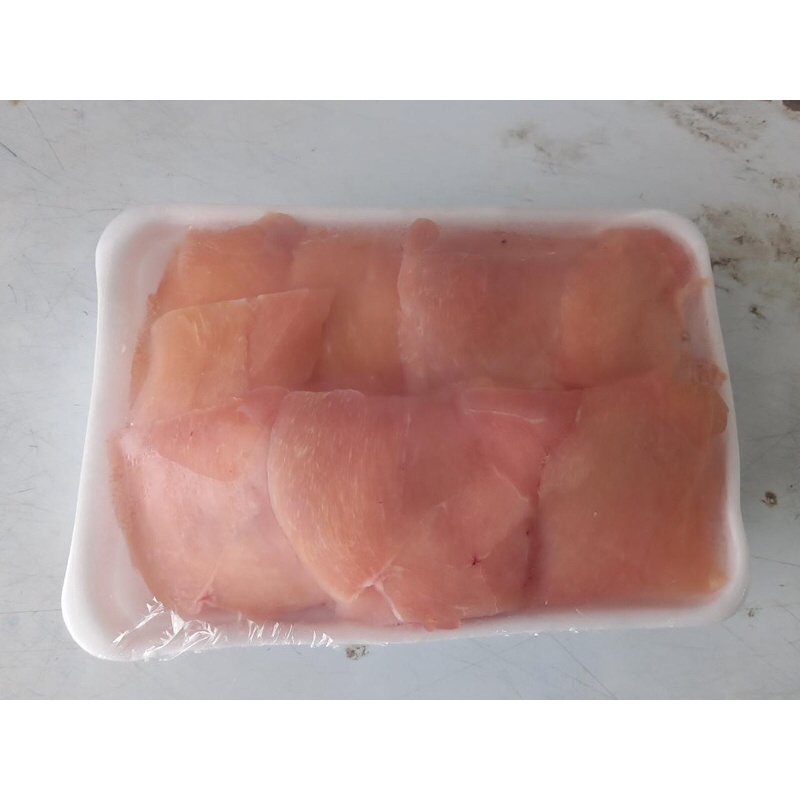 

slice ayam/dada ayamiris /chikenteriyaki 500g